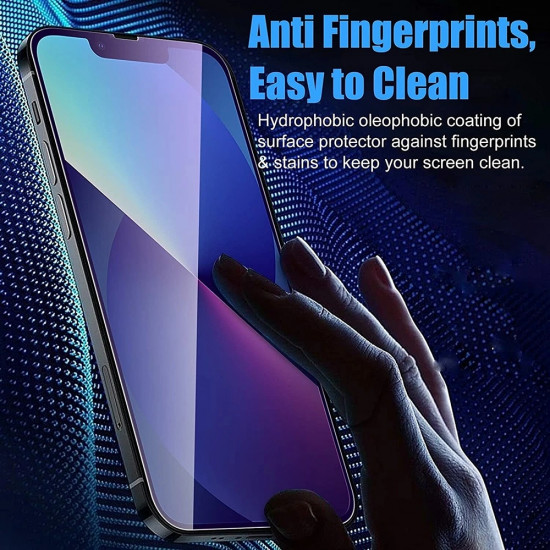 ANANK 2.5D 5X Reinforced Anti blue Light Screen Protector iPhone 17 Pro Black ANANK 2.5D 5X Reinforced Anti blue Light Screen Protector iPhone 17 Pro Black