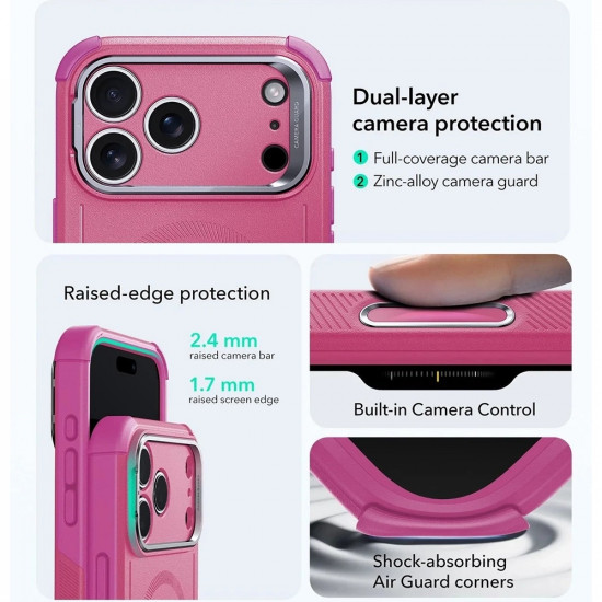 ESR Cyber Armor Kickstand iPhone 17 Pro Max Main