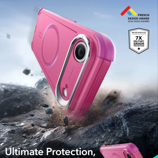 ESR Cyber Armor Kickstand iPhone 17 Air Pink ESR Cyber Armor Kickstand iPhone 17 Air Pink
