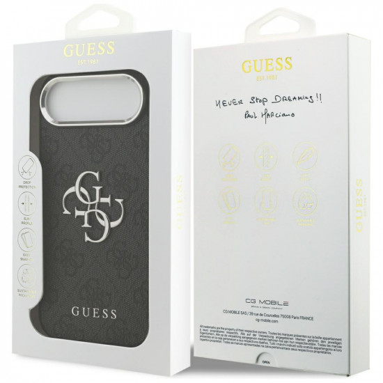 Guess Hardcase Big 4G Logo Classic Logo (GUHCP17MP4G4SMCK) iPhone 17 Air Black