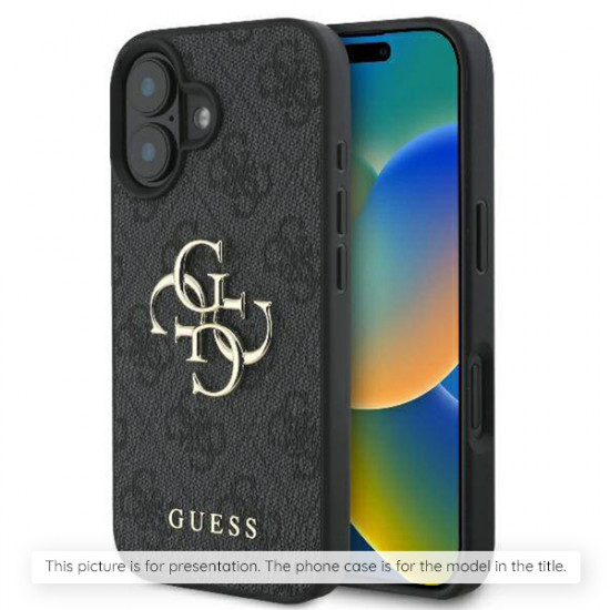 Guess Hardcase Big 4G Logo Classic Logo (GUHCP17SP4G4SMCK) iPhone 17 Black
