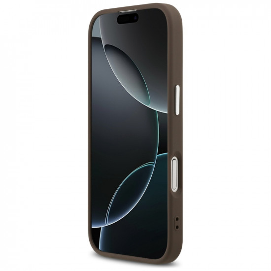 Guess Hardcase 4G Triangle Logo MagSafe (GUHMP17SP4TSRCMW) iPhone 17 Brown Guess Hardcase 4G Triangle Logo MagSafe (GUHMP17SP4TSRCMW) iPhone 17 Brown