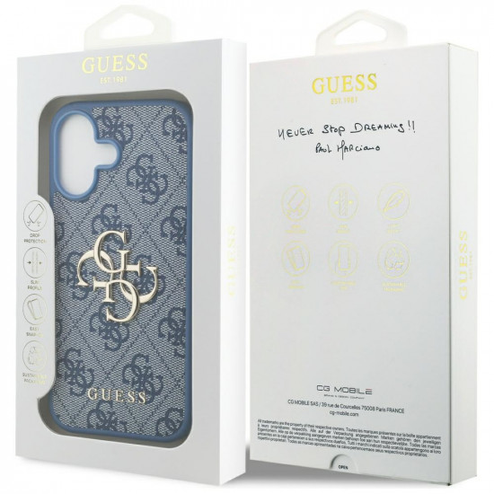 Guess Hardcase 4G Big Logo (GUHCP17S4GMGBL) iPhone 17 Blue