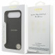 Guess Grained Gold Ring MagSafe (GUHMP17MPGHSMMK) iPhone 17 Air Black