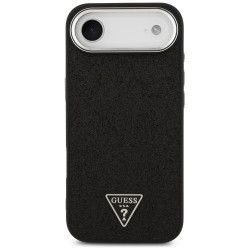 Guess Glitter Triangle Logo MagSafe (GUHMP17MPFGTSCMK) iPhone 17 Air Black