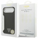 Guess Glitter Triangle Logo MagSafe (GUHMP17MPFGTSCMK) iPhone 17 Air Black