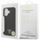 Guess Glitter Triangle Logo MagSafe (GUHMP17SPFGTSCMK) iPhone 17 Black