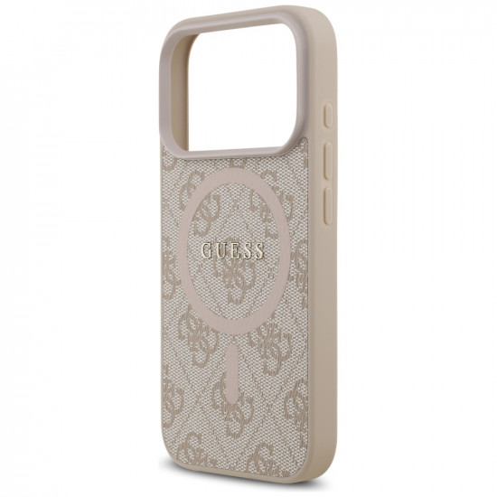 Guess 4G Ring Classic Logo MagSafe (GUHMP17XG4GFRP) iPhone 17 Pro Max Pink