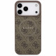 Guess 4G Ring Classic Logo MagSafe (GUHMP17LG4GFRW) iPhone 17 Pro Brown