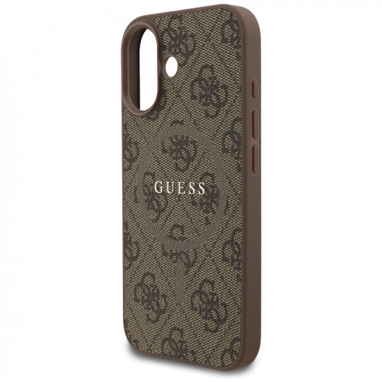 Guess 4G Ring Classic Logo MagSafe (GUHMP17SG4GFRW) iPhone 17 Brown
