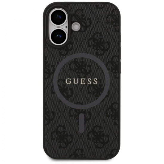 Guess 4G Ring Classic Logo MagSafe (GUHMP17SG4GFRK) iPhone 17 Black