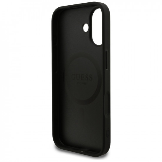 Guess 4G Ring Classic Logo MagSafe (GUHMP17SG4GFRK) iPhone 17 Black