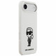 Karl Lagerfeld Silicone Sketch & Logo (KLHMP17MSKIGROH) iPhone 17 Air White Karl