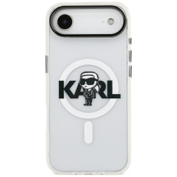 Karl Lagerfeld IML MagSafe Sketch Logo (KLHMP17MHGKIGKBT) iPhone 17 Air Transparent Karl