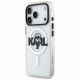 Karl Lagerfeld IML MagSafe Sketch Logo (KLHMP17LHGKIGKBT) iPhone 17 Pro Transparent Karl