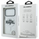 Karl Lagerfeld IML MagSafe Sketch Logo (KLHMP17LHGKIGKBT) iPhone 17 Pro Transparent Karl