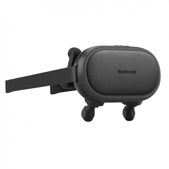 Nekteck Neck Massager (A01 NM11 GYUS) Wireless, 3 Modes, 2 Intensities, Advanced Soothing Heat Therapy, 2600mAh Black