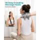 Nekteck Neck Massager (A01 NM11 GYUS) Wireless, 3 Modes, 2 Intensities, Advanced Soothing Heat Therapy, 2600mAh Black