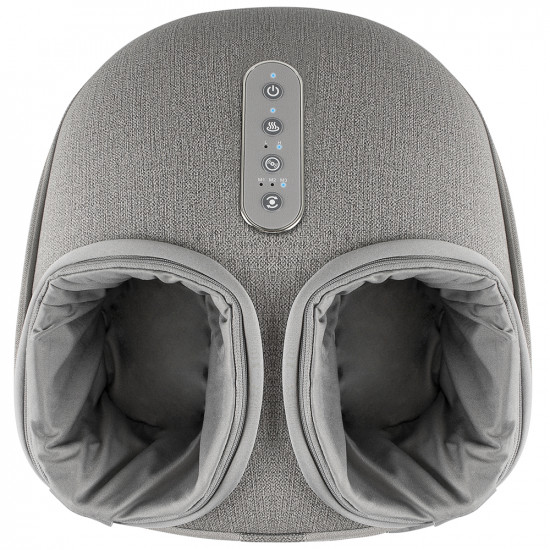 Nekteck Foot Massager (A02 FM04 BGEU) 2 Intensity Levels, Deep Kneading, Heat Function, Timer, Zipped Cover Black