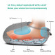 Nekteck Foot Massager (A02 FM04 BGEU) 2 Intensity Levels, Deep Kneading, Heat Function, Timer, Zipped Cover Black