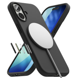 Ringke Silicone Magnetic MagSafe iPhone 17 Black