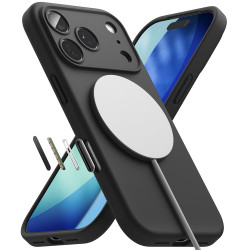 Ringke Silicone Magnetic MagSafe iPhone 17 Pro Max Black