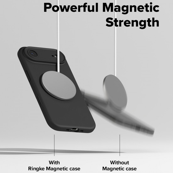 Ringke Silicone Magnetic MagSafe iPhone 17 Air Black