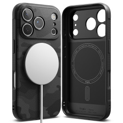 Ringke Onyx MagSafe iPhone 17 Pro Max Camo Black