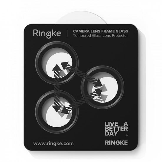 Ringke Camera Lens Frame Glass iPhone 17 Pro / iPhone 17 Pro Max Black