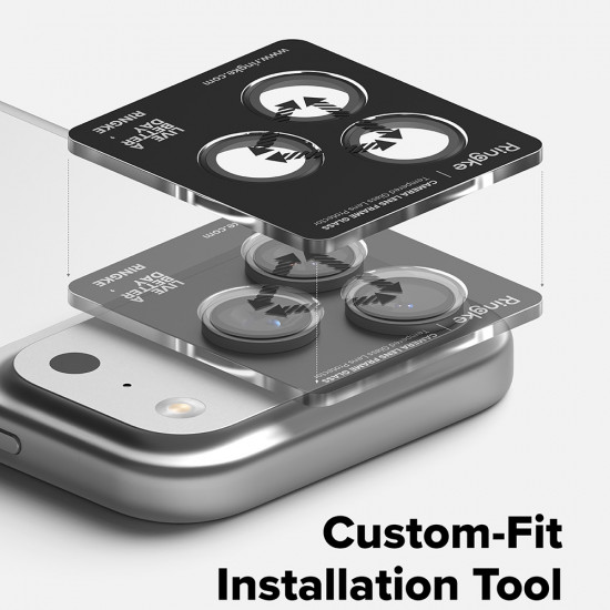 Ringke Camera Lens Frame Glass iPhone 17 Pro / iPhone 17 Pro Max Black