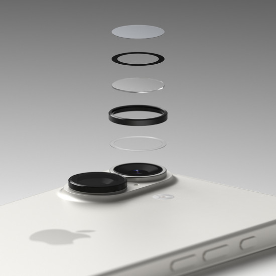 Ringke Camera Lens Frame Glass iPhone 17 Black
