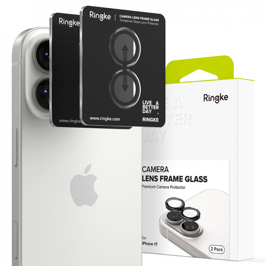 Ringke Camera Lens Frame Glass iPhone 17 Black