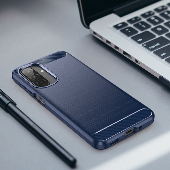 Techsuit Carbon Silicone Samsung Galaxy A17 5G Blue