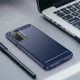 Techsuit Carbon Silicone Samsung Galaxy A17 5G Blue