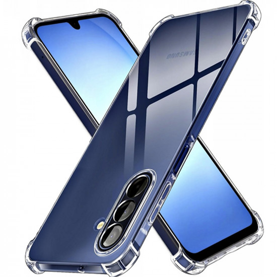 Techsuit Shockproof Clear Silicone Samsung Galaxy A17 5G Clear