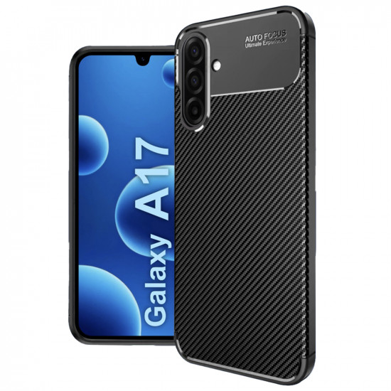 Techsuit CarbonFiber Samsung Galaxy A17 5G Black