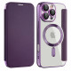 Techsuit SmartMag Book Case Samsung Galaxy A17 5G Purple