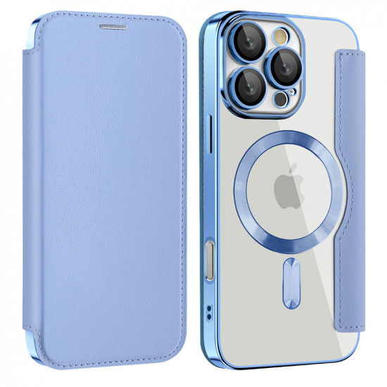 Techsuit SmartMag Book Case Samsung Galaxy A17 5G Light Blue