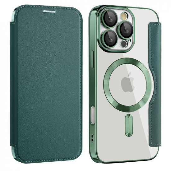Techsuit SmartMag Book Case Samsung Galaxy A17 5G Green