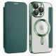 Techsuit SmartMag Book Case Samsung Galaxy A17 5G Green