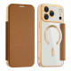 Techsuit SmartMag Book Case iPhone 17 Pro Max Brown