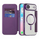Techsuit SmartMag Book Case iPhone 17 Air Purple