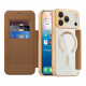 Techsuit SmartMag Book Case iPhone 17 Pro Brown
