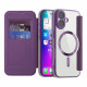 Techsuit SmartMag Book Case iPhone 17 Purple