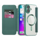 Techsuit SmartMag Book Case iPhone 17 Green
