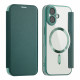 Techsuit SmartMag Book Case iPhone 17 Green