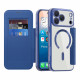 Techsuit SmartMag Book Case iPhone 17 Pro Max Blue