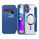 Techsuit SmartMag Book Case iPhone 17 Blue
