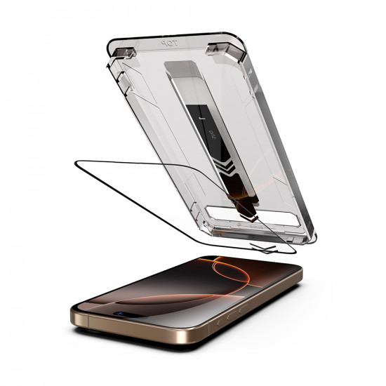 Techsuit TitanGlass FullCover iPhone 17 Pro Black