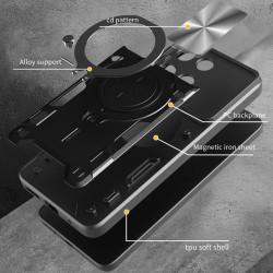 Techsuit CamGuard Pro Motorola Moto G15 / G15 Power Purple Techsuit CamGuard Pro Motorola Moto G15 / G15 Power Purple